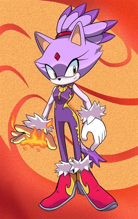 blaze the cat sonic boom|blaze the cat original design.